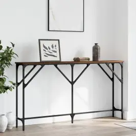 Konsoles Galdiņš, Brūns, 140X23X75 Cm, Inženierijas Koks Vidaxl