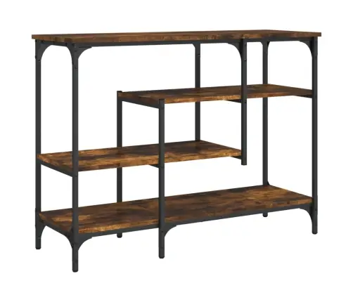 Konsoles Galdiņš Ar Plauktiem, Ozolkoka Krāsa, 100X35X75 Cm Vidaxl Konsoles Galdiņš Ar Plauktiem, Ozolkoka Krāsa, 100X35X75 Cm Vidaxl