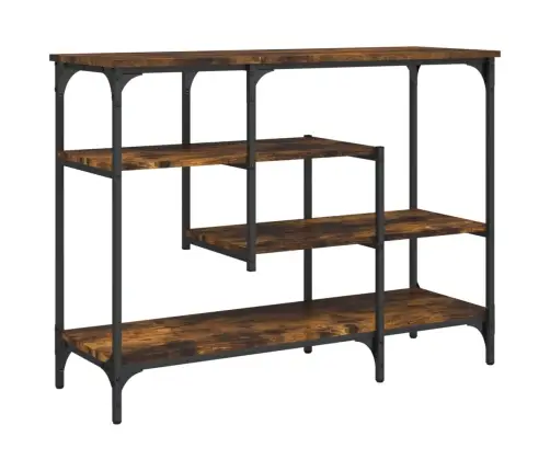 Konsoles Galdiņš Ar Plauktiem, Ozolkoka Krāsa, 100X35X75 Cm Vidaxl Konsoles Galdiņš Ar Plauktiem, Ozolkoka Krāsa, 100X35X75 Cm Vidaxl