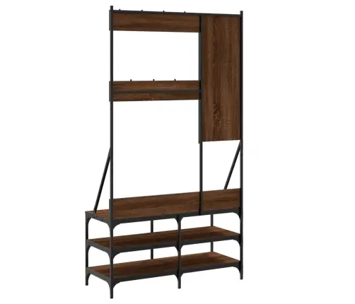 Riidenagi Koos Kingariiuliga, Pruun Tamm, 100 X 40 X 184 Cm