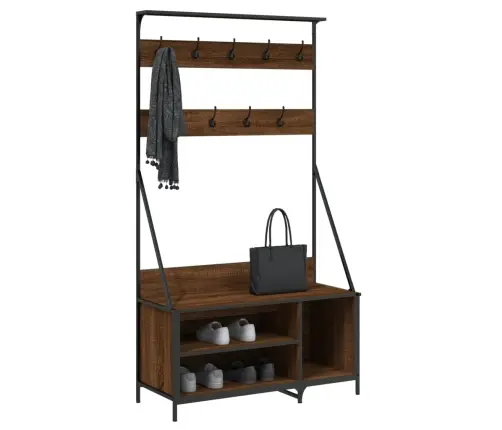 Riidenagi Koos Kingariiuliga, Pruun Tamm, 100 X 41 X 184 Cm