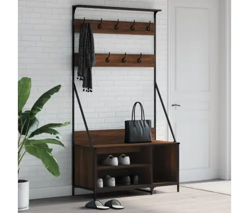 Riidenagi Koos Kingariiuliga, Pruun Tamm, 100 X 41 X 184 Cm