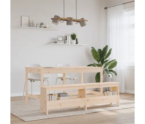 Esikupink 160 X 28 X 45 cm Täispuidust, Mänd