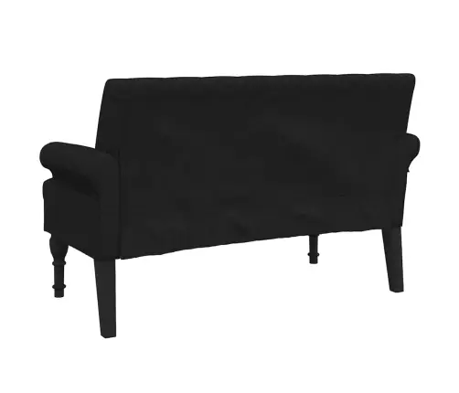 Seljatoega Pink, Must, 120 X 62 X 75,5 cm Kangas