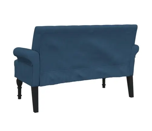 Suoliukas Su Atlošu, Mėlynos Spalvos, 120X62X75,5cm Audinys