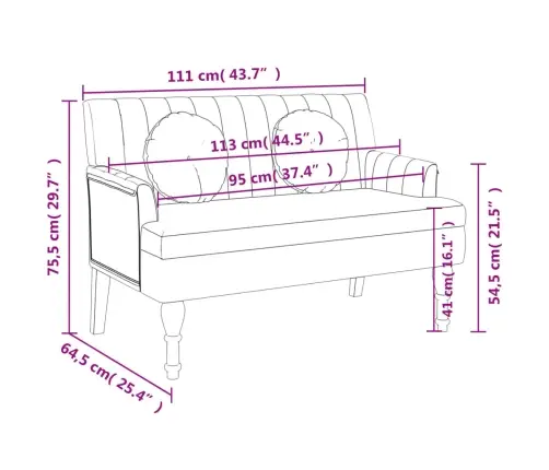 Patjadega Pink, Helehall, 113 X 64,5 X 75,5 cm Kangas