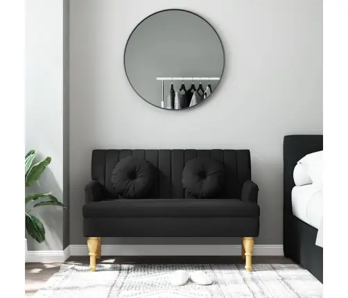 Patjadega Pink, Must, 113 X 64,5 X 75,5 cm Kangas