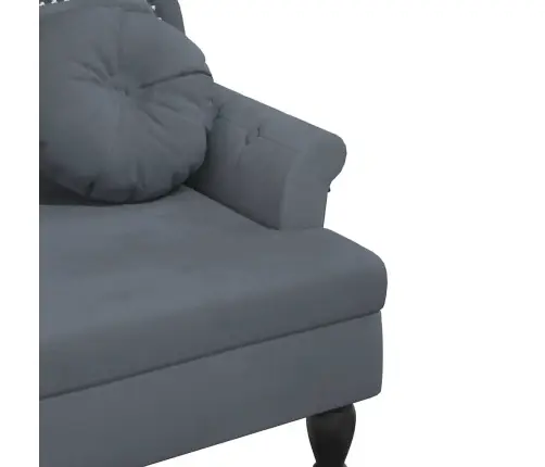 Pink Patjadega, Tumehall, 120,5 X 65 X 75 cm Samet