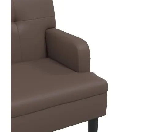 Seljatoega Pink, Pruun, 112 X 65,5 X 75 cm Kunstnahk