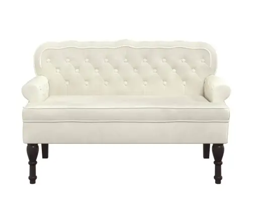 Seljatoega Pink, Kreemjas, 119,5 X 64,5 X 75 cm Samet