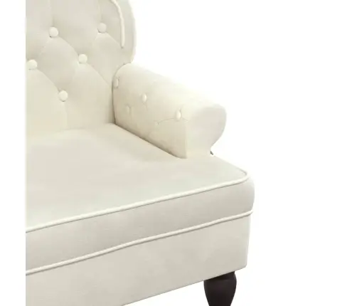 Seljatoega Pink, Kreemjas, 119,5 X 64,5 X 75 cm Samet