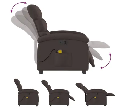 Massaažitool, Tumepruun, Kangas Massaažitool, Tumepruun, Kangas