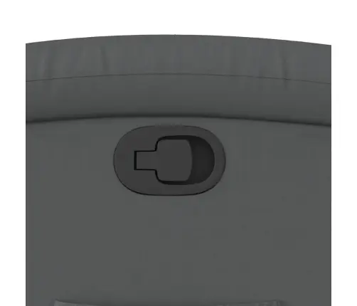 Atpūtas Krēsls, Atgāžams, Pelēka Mākslīgā Āda Vidaxl