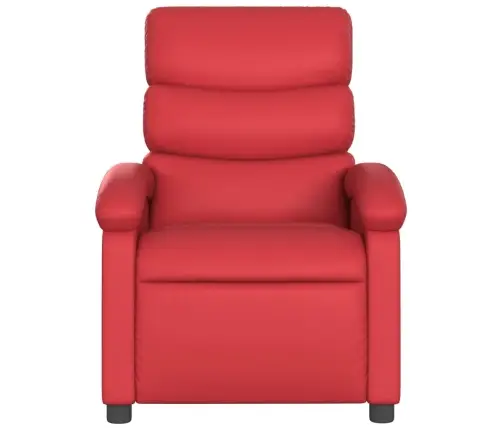 Atpūtas Krēsls, Atgāžams, Sarkana Mākslīgā Āda Vidaxl Atpūtas Krēsls, Atgāžams, Sarkana Mākslīgā Āda Vidaxl