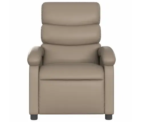 Atpūtas Krēsls, Atgāžams, Kapučīno Krāsas Mākslīgā Āda Vidaxl