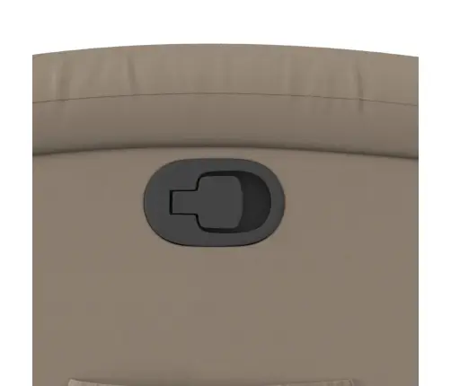 Atpūtas Krēsls, Atgāžams, Kapučīno Krāsas Mākslīgā Āda Vidaxl