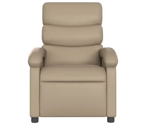 Masāžas Krēsls, Atgāžams, Kapučīno Krāsas Mākslīgā Āda Vidaxl