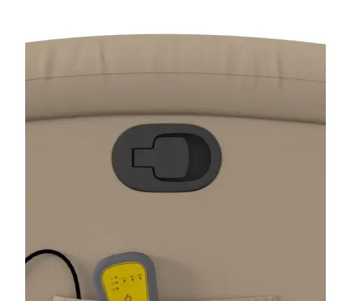 Masāžas Krēsls, Atgāžams, Kapučīno Krāsas Mākslīgā Āda Vidaxl