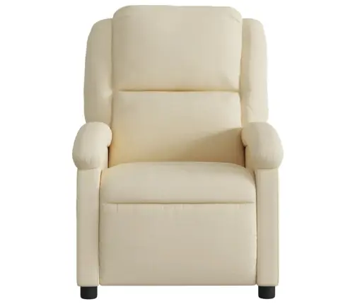 Masāžas Krēsls, Atgāžams, Krēmkrāsas Audums Vidaxl Masāžas Krēsls, Atgāžams, Krēmkrāsas Audums Vidaxl