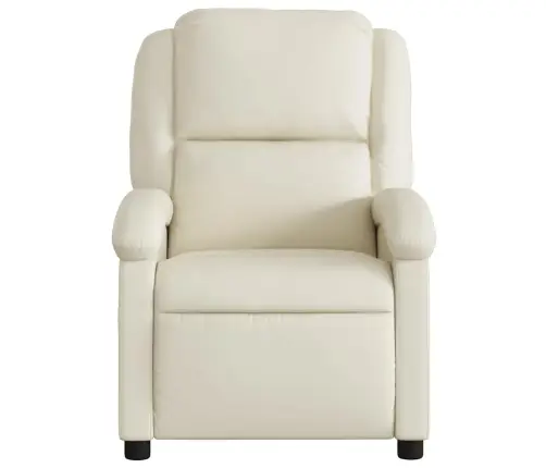 Atpūtas Krēsls, Atgāžams, Krēmkrāsas Mākslīgā Āda Vidaxl