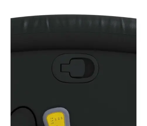 Masāžas Krēsls, Atgāžams, Melna Mākslīgā Āda Vidaxl