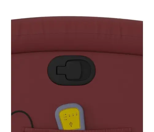 Masāžas Krēsls, Vīnsarkana Mākslīgā Āda Vidaxl Masāžas Krēsls, Vīnsarkana Mākslīgā Āda Vidaxl