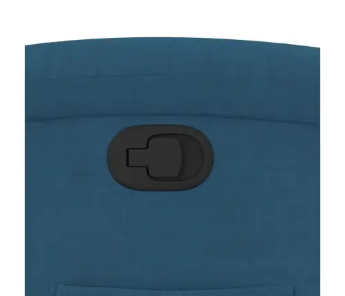 Atpūtas Krēsls, Atgāžams, Zils Samts Vidaxl Atpūtas Krēsls, Atgāžams, Zils Samts Vidaxl