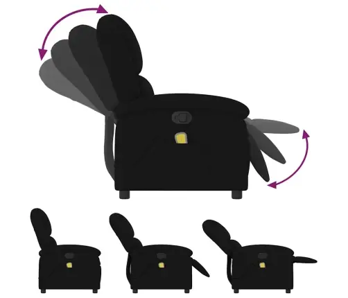 Massaažitool, Must, Samet