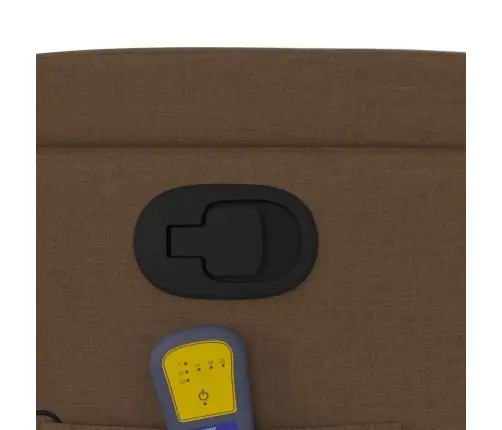 Masāžas Krēsls, Atgāžams, Brūns Audums Vidaxl Masāžas Krēsls, Atgāžams, Brūns Audums Vidaxl