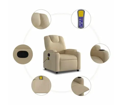 Massaažitool, Kreemjas, Kangas