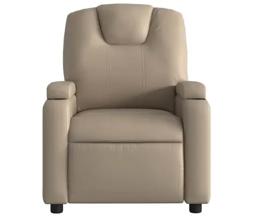 Atpūtas Krēsls, Atgāžams, Kapučīno Krāsas Mākslīgā Āda Vidaxl