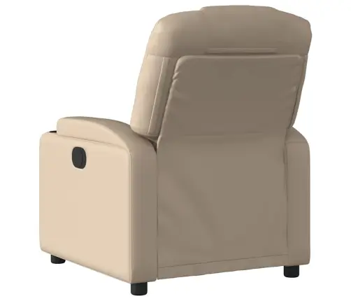Atpūtas Krēsls, Atgāžams, Kapučīno Krāsas Mākslīgā Āda Vidaxl