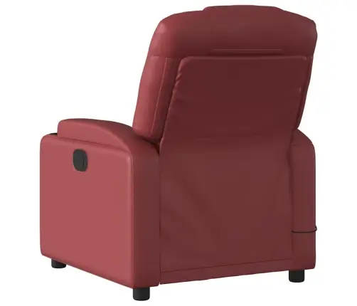Masāžas Krēsls, Vīnsarkana Mākslīgā Āda Vidaxl