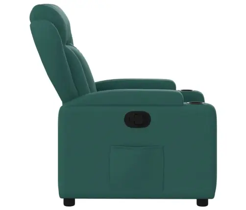 Atlošiamas Krėslas, Tamsiai Žalios Spalvos, Audinys