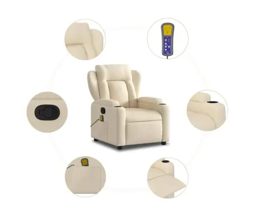 Massaažitool, Kreemjas, Kangas