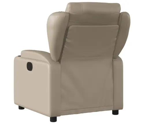 Atpūtas Krēsls, Atgāžams, Kapučīno Krāsas Mākslīgā Āda Vidaxl