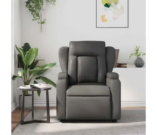 Masāžas Krēsls, Pelēka Mākslīgā Āda Vidaxl