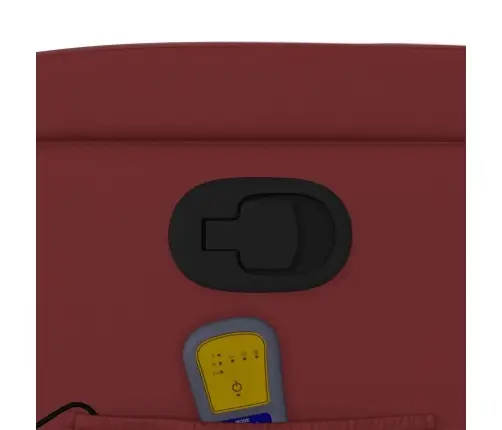 Masāžas Krēsls, Vīnsarkana Mākslīgā Āda Vidaxl