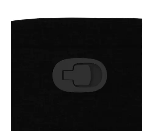 Atpūtas Krēsls, Atgāžams, Melns Audums Vidaxl