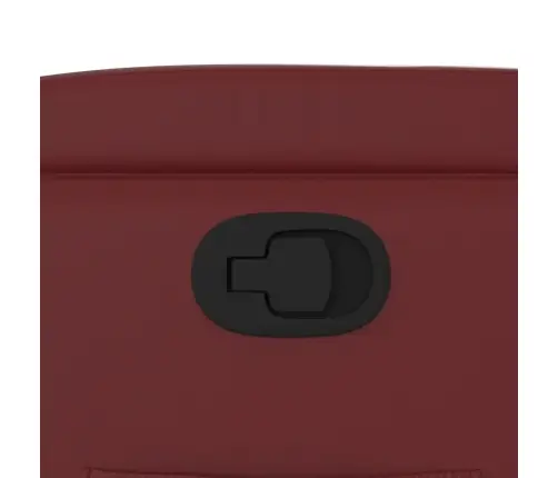 Atlošiamas Krėslas, Raudonojo Vyno Spalvos, Dirbtinė Oda