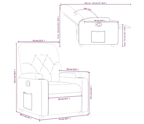 Reguleeritav Tugitool, Must, Kangas