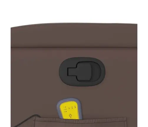 Masāžas Krēsls, Brūna Mākslīgā Āda Vidaxl