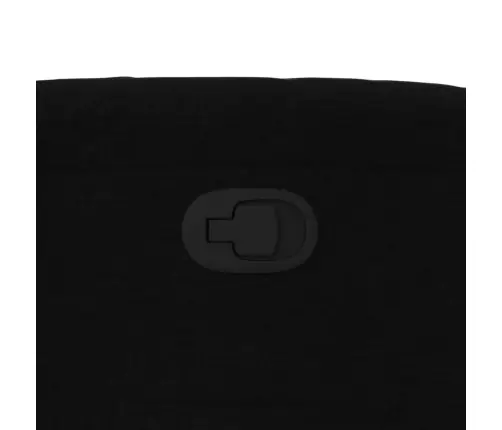 Atlošiamas Krėslas, Juodos Spalvos, Audinys