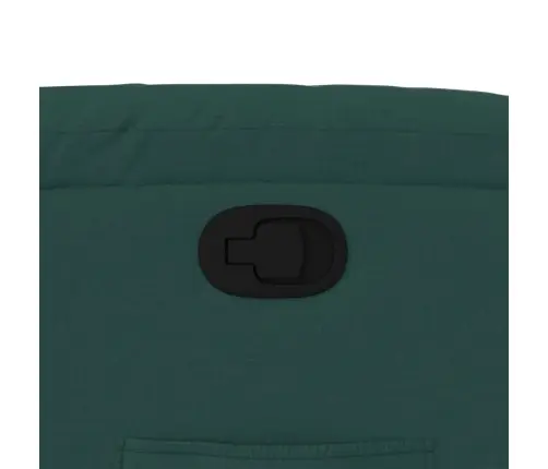 Atlošiamas Krėslas, Tamsiai Žalios Spalvos, Audinys Atlošiamas Krėslas, Tamsiai Žalios Spalvos, Audinys