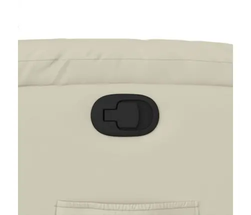 Atpūtas Krēsls, Atgāžams, Krēmkrāsas Mākslīgā Āda Vidaxl