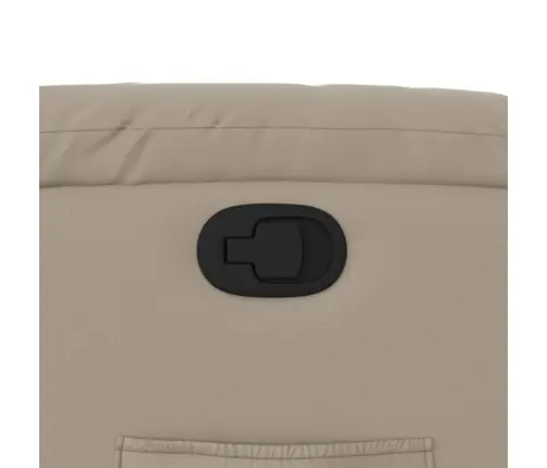 Atpūtas Krēsls, Atgāžams, Kapučīno Krāsas Mākslīgā Āda Vidaxl