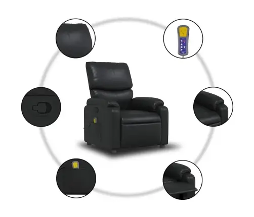 Massaažitool, Must, Kunstnahk