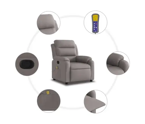 Massaažitool, Pruunikashall, Kangas