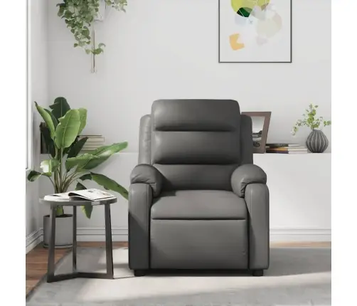 Masāžas Krēsls, Pelēka Mākslīgā Āda Vidaxl