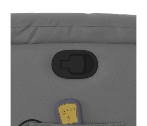 Masāžas Krēsls, Pelēka Mākslīgā Āda Vidaxl